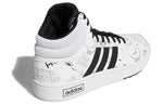 adidas Hoops 3.0 Mid 'White Black' GZ4859