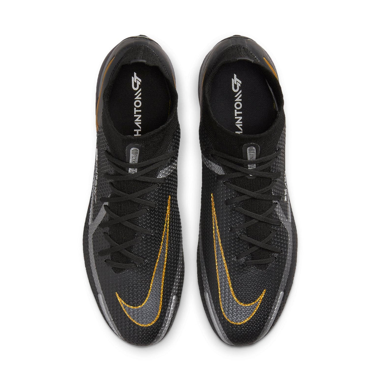 Nike Phantom GT2 Elite DF FG 'Black Metallic Gold' CZ9889-007