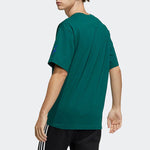 adidas originals Artist Tee Ss Earth Printing Sports Round Neck Short Sleeve Forest Green HA2248
