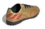 (GS) adidas Nemeziz Messi .4 TF 'Gold Metallic Scarlet Core Black' FY0812