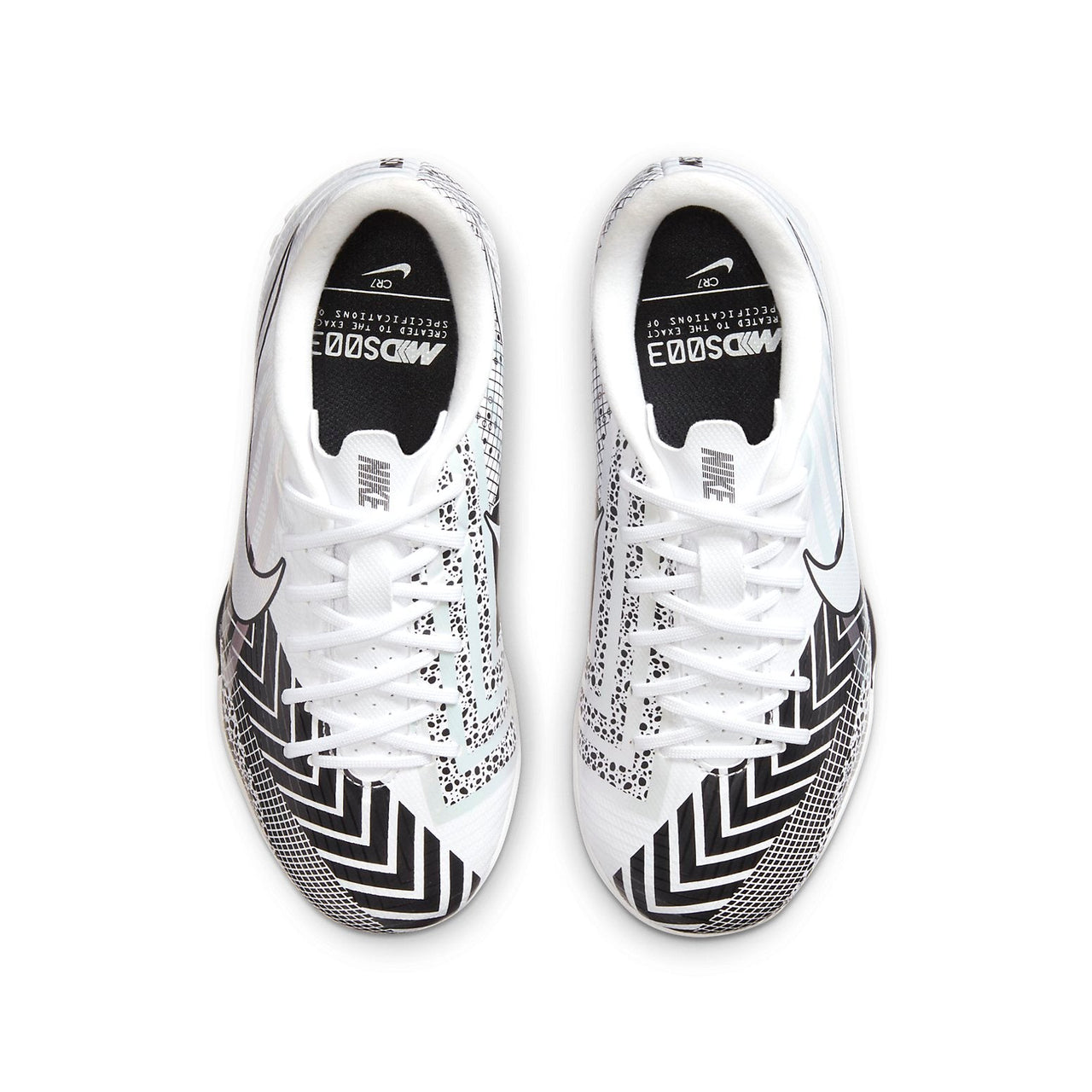 (GS) Nike Jr. Mercurial Vapor 13 Academy MDS TF Turf Sport Shoes K Black/White CJ1178-110