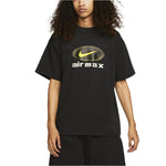 Men's Nike Logo Alphabet Printing Breathable Round Neck Short Sleeve Black T-Shirt DV9400-010