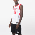 Nike NBA James Harden Association Edition Swingman Jersey SW 13 White 864419-100