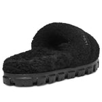 (WMNS) UGG Cozetta Curly Slide 'Black' 1130838-BLK