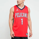 Air Jordan NBA Zion Williamson New Orleans Pelicans 2020/21 Fan Edition Jersey #1 CV9486-660