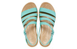 (WMNS) Crocs Tulum Sandals Green 206107-3U3