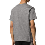 Men's KENZO Classic Tiger Head Printing Round Neck Short Sleeve Gray FA55TS0504YA-98