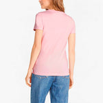 (WMNS) PUMA Classics Logo Tee Big Logo Printing Sports Short Sleeve Pink 536351-16