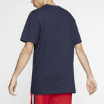 Nike Sportswear Logo Round Neck Short Sleeve Black AR4994-452