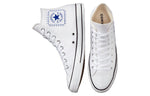Converse Chuck Taylor All Star High Top Retro Sports Skateboarding Shoes White Blue A00779C