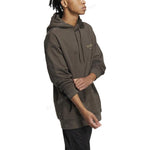 adidas Solid Color Pocket Alphabet Loose Casual Hooded Long Sleeves Hoodie Men's Brown IB2736