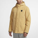 Nike LeBron MENS James Basketball Sport Hoodie Jacket Golden AT3903-723