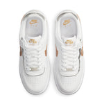 (WMNS) Nike Air Force 1 Shadow 'White Metallic Gold' DM3064-100