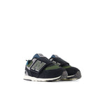 (TD) New Balance 574 Hook & Loop 'Black Kombu Green' NW574KBG