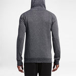 Air Jordan Fleece Lined Casual Sports Long Sleeves Hooded Jacket Gray 809473-010
