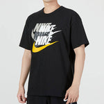 Men's Nike As Nsw Prem Ss Tee Athleisure Casual Sports Logo Printing Short Sleeve Black T-Shirt DV3317-010