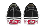(PS) Vans Authentic 'Sketch Sidewall - Black Red' VN0A38H3Q6D