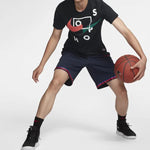 Nike Basketball Athleisure Casual Sports Round Neck Black CK1180-010