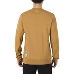 Men's adidas Pattern Printing Round Neck Pullover Turmeric HI3288