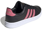 (WMNS) adidas neo Grand Court 'Black Pink' FW0798