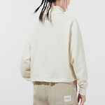 (WMNS) PUMA Classics Logo Embroidery Swea White 534145-73