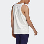 adidas originals Embroidered Logo Retro Sports Vest White GE0855