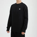 PUMA Downtown Crew Casual Round Neck Pullover Black 599173-01