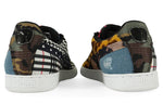 PUMA Court Culture Sneakers Black/White/Yellow/Red/Blue 367984-01