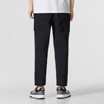 Men's adidas Wj 2.0 Wv Pnt Casual Straight Woven Solid Color Sports Pants/Trousers/Joggers Black HN8987