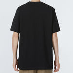 Men's adidas neo Sw Dig Logo T Athleisure Casual Sports Round Neck Large Logo Short Sleeve Black T-Shirt HC9712