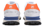 FILA Zagato Washing Low Top Running Shoes Grey/Orange/Blue 1RM01579D_817