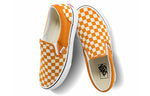 Vans Unisex Checkerboard Classic Slip-On Sneakers Yellow/White VN0A5JMH8LF