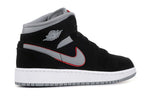 (GS) Air Jordan 1 Mid 'Black Particle Grey' 554725-060