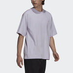 adidas originals C Tee Solid Color Small Label Loose Sports Short Sleeve Couple Style Purple HC8584