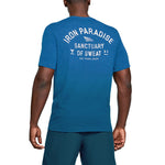 Men's Under Armour UA Rock Sports Training Short Sleeve Blue 1346098-480