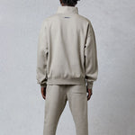 Fear of God Essentials FW20 Half Zip Sweatshirt 'Olive' FOG-FW20-200