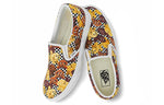 Vans Slip-On Pattern Low Tops Casual Skateboarding Shoes Unisex Multi-Color VN0A7VCFDMV