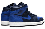 Air Jordan 1 Retro Mid 'Obsidian Royal' 554724-412