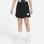 (WMNS) Air Jordan Essentials Logo Pattern Loose Lacing Sports Shorts Black DM3243-010