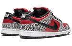 Nike x Supreme SB Dunk Low Premium 'Red Cement' 313170-600