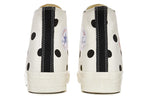 Converse x COMME des GARCONS PLAY Chuck 70 Hi 'White Polka Dot' 157251C