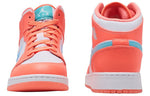 (GS) Air Jordan 1 Mid 'Crimson Pulse' 555112-814