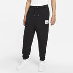Men's Air Jordan Essentials Woven Label Logo Solid Color Bundle Feet Sports Pants/Trousers/Joggers Black DA9812-010