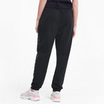 (WMNS) PUMA Knitting Sports Trousers Black/Red 599190-51