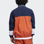 adidas originals Casual Cozy Stand Collar Jacket Blue Colorblock DV3117