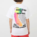 Nike x Stussy Crossover Logo Graffiti Printing T-Shirt 'White' CU9256-100