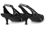 (WMNS) LOUIS VUITTON Archlight 1.0 Slingback Pumps 'Black Monogram' 1ABIU0