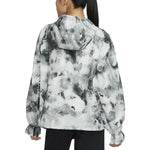 (WMNS) Nike Air Dri-FIT Colorblock Splash Ink Alphabet Running Sports Hooded Pullover Jacket Smoke Gray DM7550-010