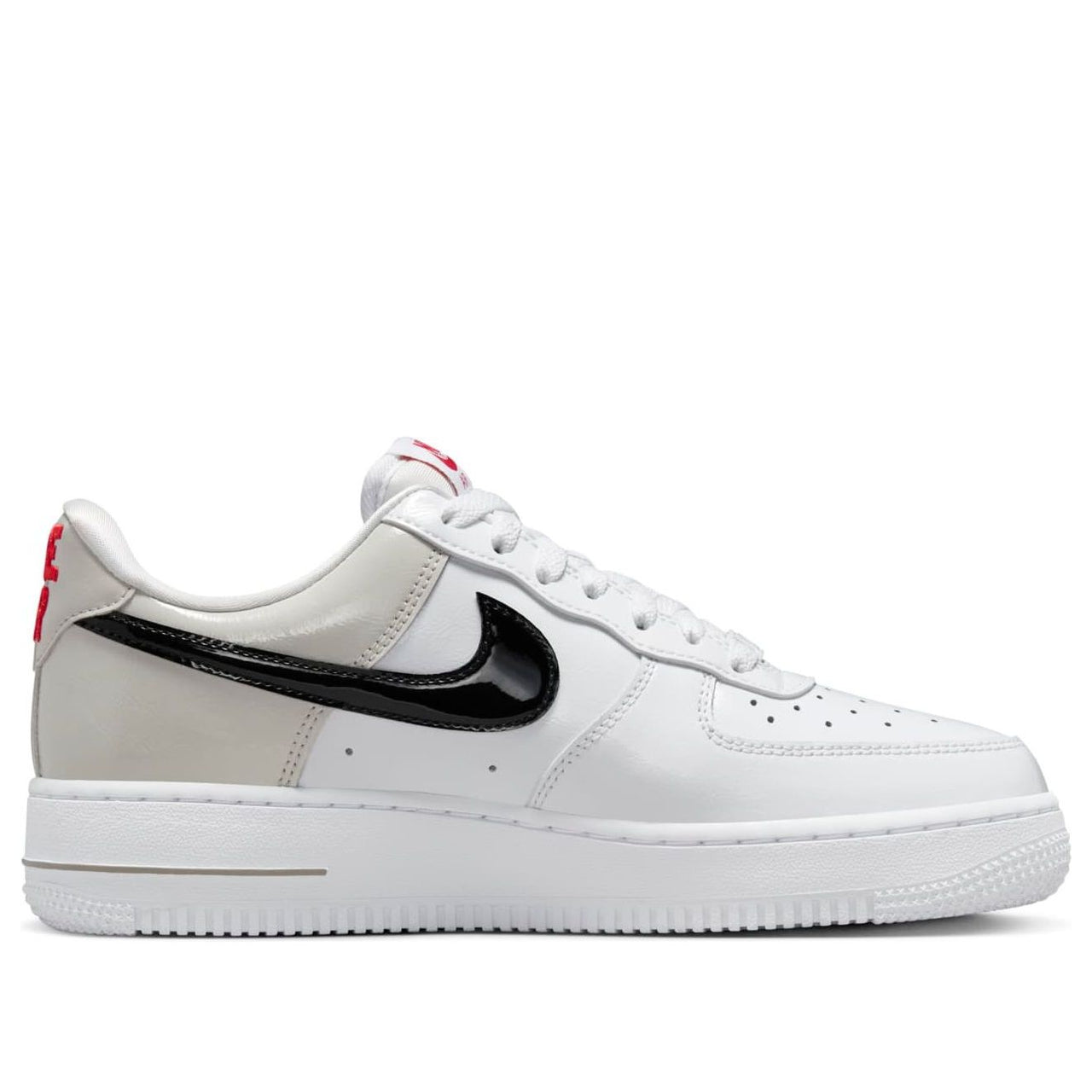 (WMNS) Nike Air Force 1 '07 Essential 'White Iron Ore Patent' DQ7570-001