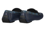 LOUIS VUITTON LV Monte Carlo Moccasin Shoes 'Navy with Monogram Collar' 1AANOW
